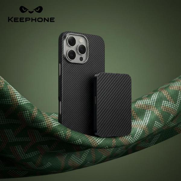 Изображение товара Портативный аккумулятор Keephone BRENDY ROBIN KEVILAR MAGSAFE POWER BANK Черный 5000 mah