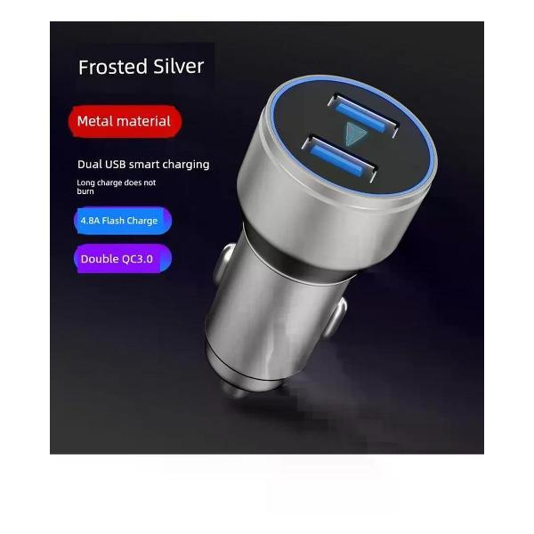 Изображение товара Автомобильное зарядное устройство UNIMALL Dark Blue Series 36 Вт для смартфонов Изображение товара Автомобильное зарядное устройство UNIMALL Dark Blue Series 36 Вт для смартфонов
