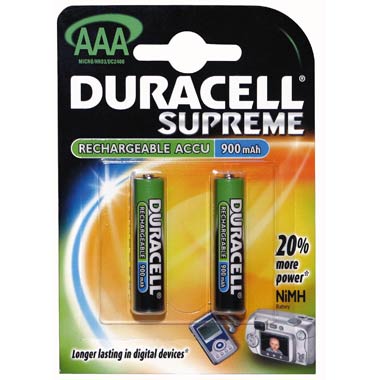 Изображение товара Аккумулятор Duracell AAA900 2шт.