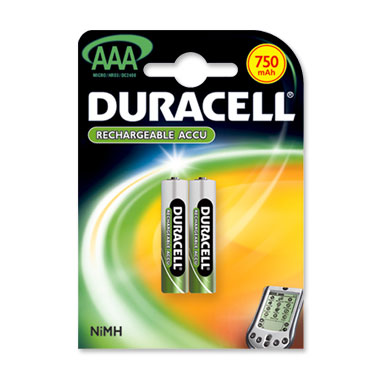 Изображение товара Аккумулятор Duracell AAA750 2шт.