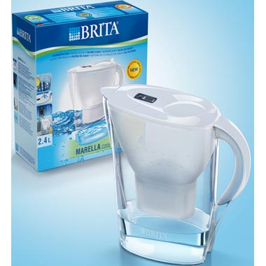 Изображение товара Фильтр для очистки воды Brita Marella XL белый