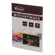 Изображение товара Фотобумага для принтера Славич 200г/м2 A6(10х15) 20л матовая