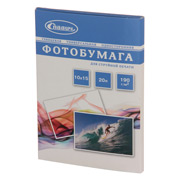 Изображение товара Фотобумага для принтера Славич 190г/м2 A6(10х15) 20л глянцевая