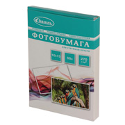 Изображение товара Фотобумага для принтера Славич 270г/м2 А6(10х15) 50л глянцевая