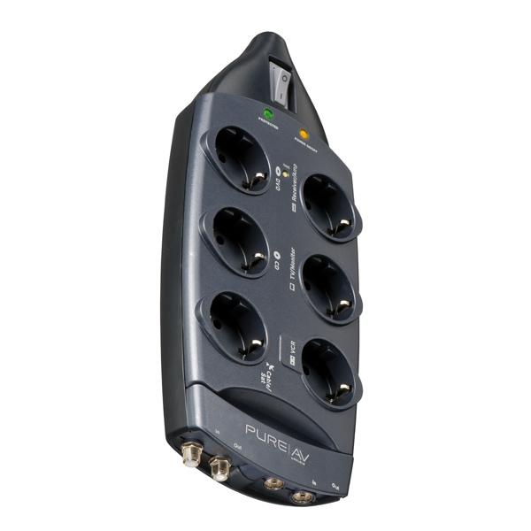 Сетевой фильтр-удлинитель Belkin 6-Outlet Surge Protector 2m, 6 розеток (BSV603vf2M)