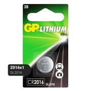 Изображение товара Батарея GP Lithium CR2016 1шт.