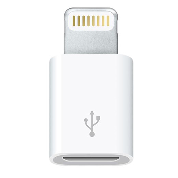 Изображение товара Переходник для iPod, iPhone, iPad Apple Lightning/Micro USB (MD820ZM/A)