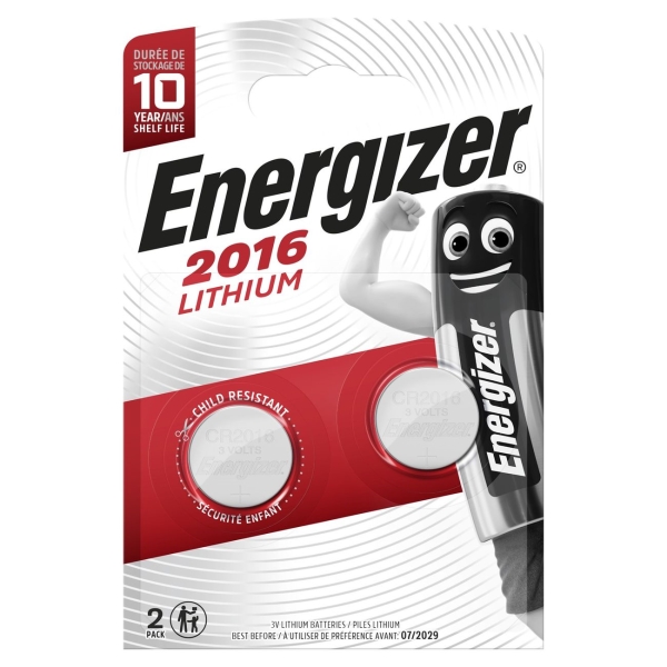 Energizer CR2016 2 шт
