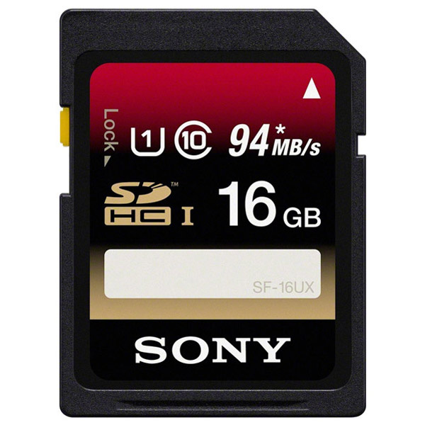Карта памяти SDHC Sony SF-16UX карта памяти sdhc sony sf 16uy