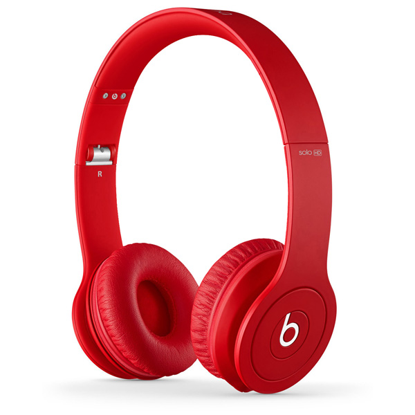 beats solo hd product red