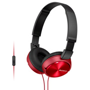 Изображение товара Наушники накладные Sony MDR-ZX310AP Red