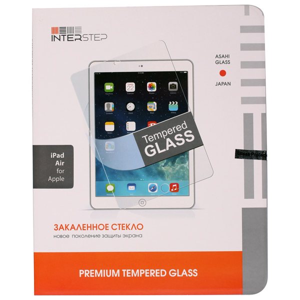 Защитное стекло для iPad InterStep