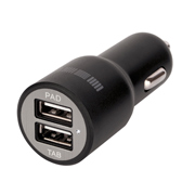 Изображение товара Автомобильное зарядное устройство InterStep 2 USB 2.1A + 2.1A (IS-CC-2USB22KRT-000B201)