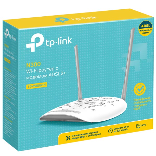 ADSL 2 Wi Fi TP Link TD W8961N