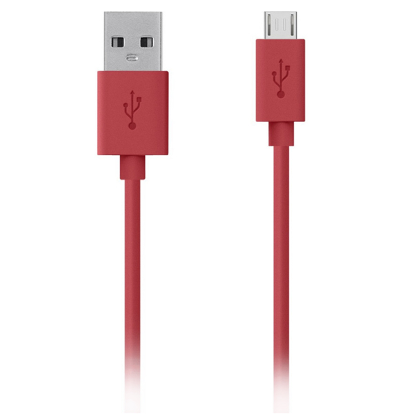 Belkin microUSB - USB M-M 2m Red (F2CU012bt2M-RED)