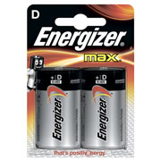 Изображение товара Батарея Energizer MAX D-LR20 2 шт