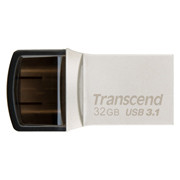 Изображение товара Флеш-диск Transcend 32GB JetFlash 890 (TS32GJF890S)