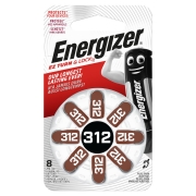 Изображение товара Батарея для слухового аппарата Energizer Zinc Air 312 DP-8