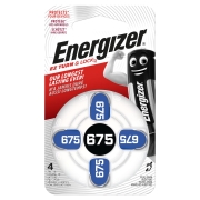 Изображение товара Батарея для слухового аппарата Energizer Zinc Air 675 DP-4