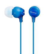 Изображение товара Наушники внутриканальные Sony MDR-EX15LP Blue
