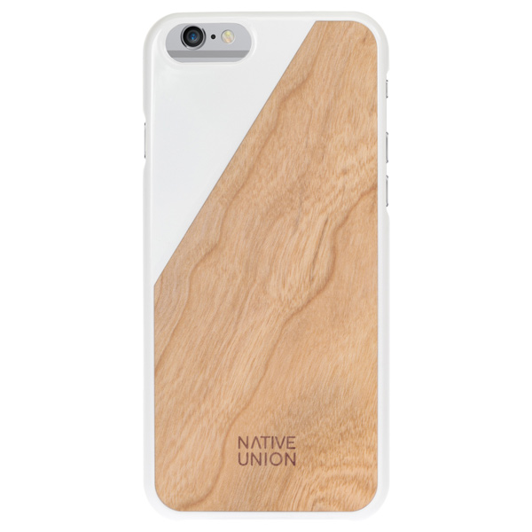 фото Чехол для iphone native union clic wooden (clic-wht-wd-6-v2)
