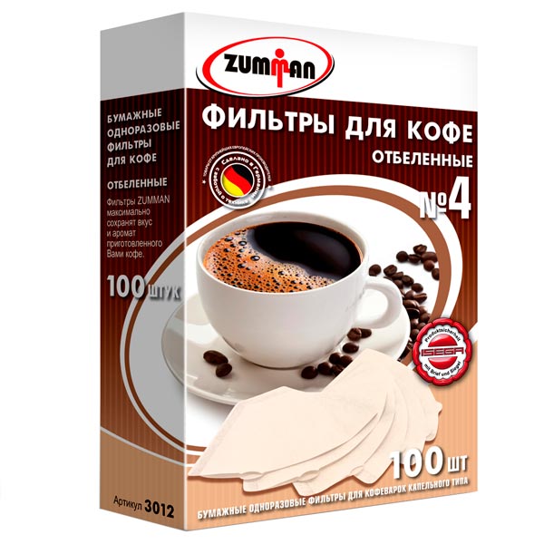 Фильтр для кофеварки Zumman 3012