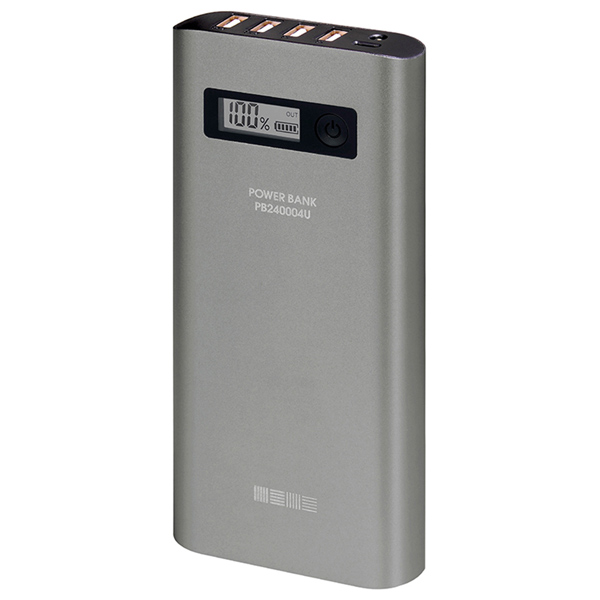 Внешний аккумулятор InterStep PB240004U (IS-AK-PB240084U-000B210) 24000 mAh внешний аккумулятор interstep pb6000qcb is ak pb6008qcb 000b210 6000 mah