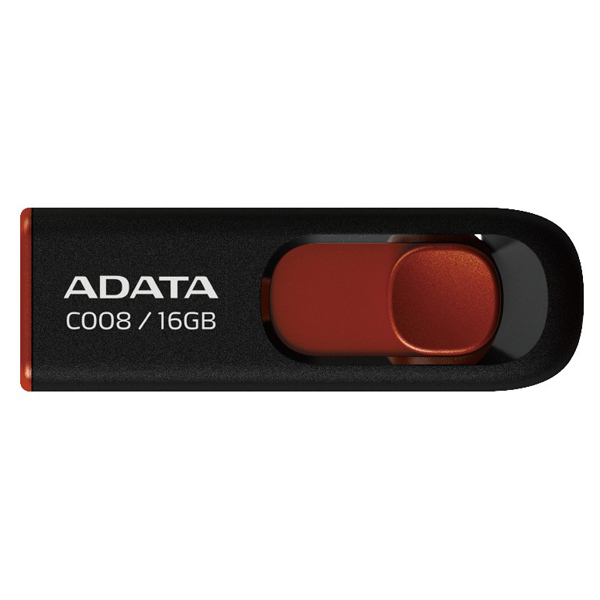 фото Флеш-диск adata classic c008 black 16gb (ac008-16g-rkd)