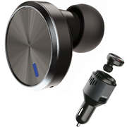 Изображение товара Гарнитура Bluetooth для сот. телефона InterStep +USB 2A с ароматизатором(IS-CC-MBH330USB-000B201)