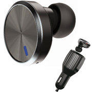 Изображение товара Гарнитура Bluetooth для сот. телефона InterStep +USB 2A с ионизатором (IS-CC-MBH200USB-000B201)