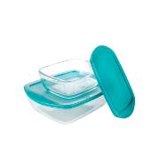 Изображение товара Набор прямоугольных форм с крышками (стекло) Pyrex Cook&Store 1