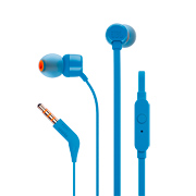 Изображение товара Наушники внутриканальные JBL T110 Blue (JBLT110BLU)