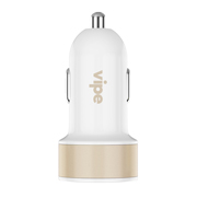 Изображение товара Автомобильное зарядное устройство Vipe 1 USB 2.4A White (VPCCH24WHI)