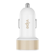 Изображение товара Автомобильное зарядное устройство Vipe 2 USB 2.4A + 1A White (VPCCH34WHI)