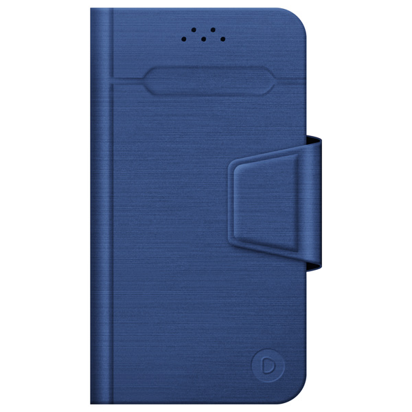 фото Универсальный чехол для смартфона deppa wallet fold m 4.3''-5.5'' blue