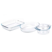 Изображение товара Форма для выпекания (стекло) Pyrex Original 3шт. (818S3)