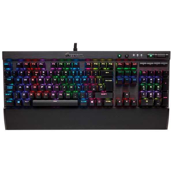 Купить Игровая клавиатура Corsair Gaming K70 RGB RapidFire (CH-9101014-RU) в каталоге интернет магазина М.Видео по выгодной цене с доставкой, отзывы, фотографии - Мурманск