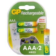 Изображение товара Аккумулятор GP АAА (LR03) 2шт. (GP90PROAAAHC-2CRC2)