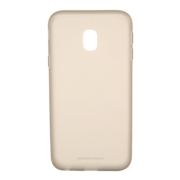 Чехол для сотового телефона Samsung Galaxy J3 (2017) Jelly Gold (EF-AJ330TFEGRU) чехол для сотового телефона samsung galaxy j5 2017 jelly gold ef aj530tfegru
