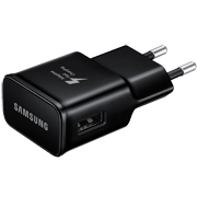 Изображение товара Сетевое зарядное устройство с кабелем Samsung 1 USB 2A+кабель Type C+быстрая зар. (EP-TA20EBE)