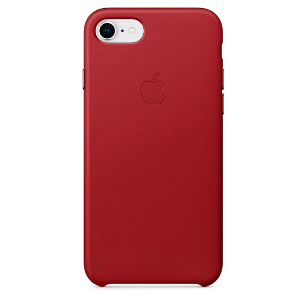 Чехол Apple iPhone 8/7/SE2020 Leather(PRODUCT)RED (MQHA2ZM/A) красный