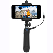 Изображение товара Монопод для смартфона InterStep AUX MP-117A Black/Blue (IS-HD-MP117BKBB-AUXB210)