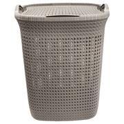 Изображение товара Корзина для белья Elfplast Paola 55л Grey-Brown