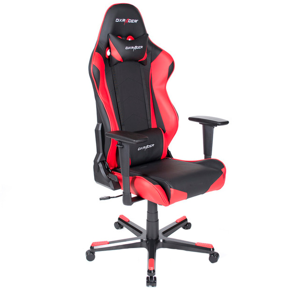 Кресло игровое dxracer oh re0 nr черный