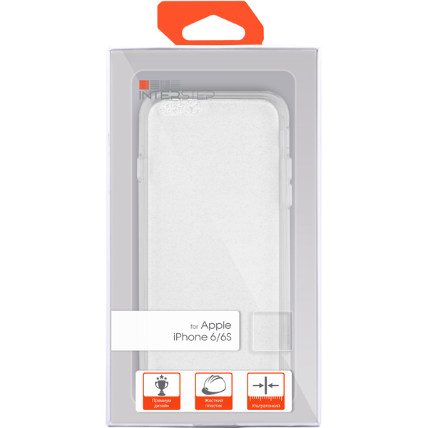 Изображение товара Чехол InterStep iPhone 6/6S PURE-CASE ADV прозрачный
