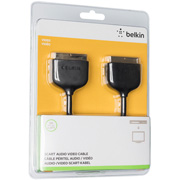 Изображение товара Кабель аналоговый аудио-видео Belkin SCART папа/SCART папа 2м (F3Y047BT2M)