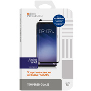 Изображение товара Защитное стекло InterStep для Samsung Galaxy S9+ черная рамка