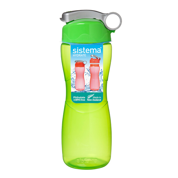 фото Бутылка для воды sistema hydrate hourglass 645мл green (590)