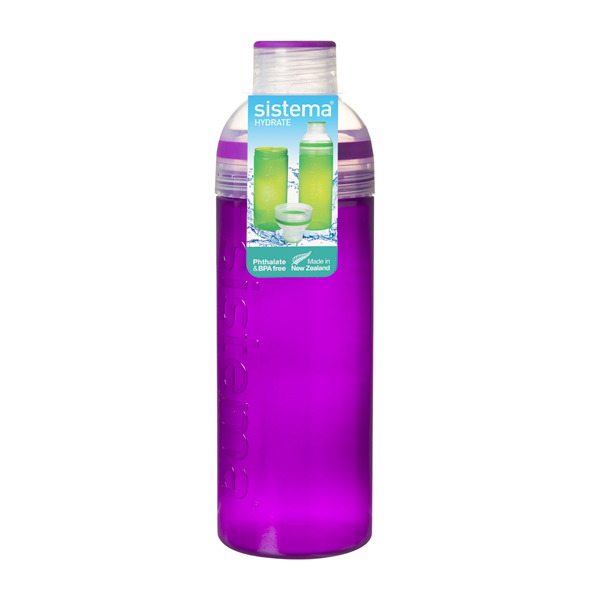 фото Бутылка для воды sistema hydrate trio 700мл violet (840)