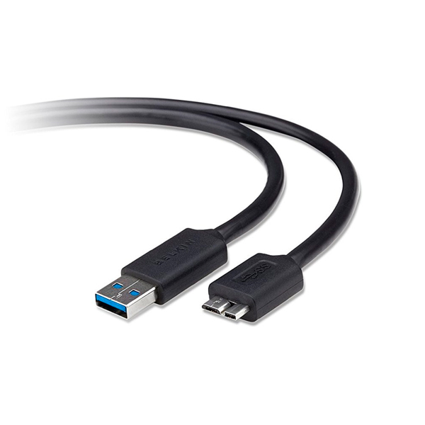 Belkin USB-A папа/microUSB папа 1,8м (F3U166BT1.8M)